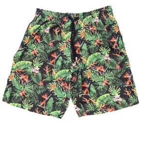 RARE Vilebrequin Men’s Swim Trunks – Tropical Pixel Print – Size XL